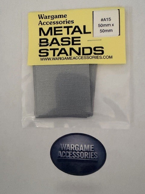 Metal Bases - Metric Sizes (mm)