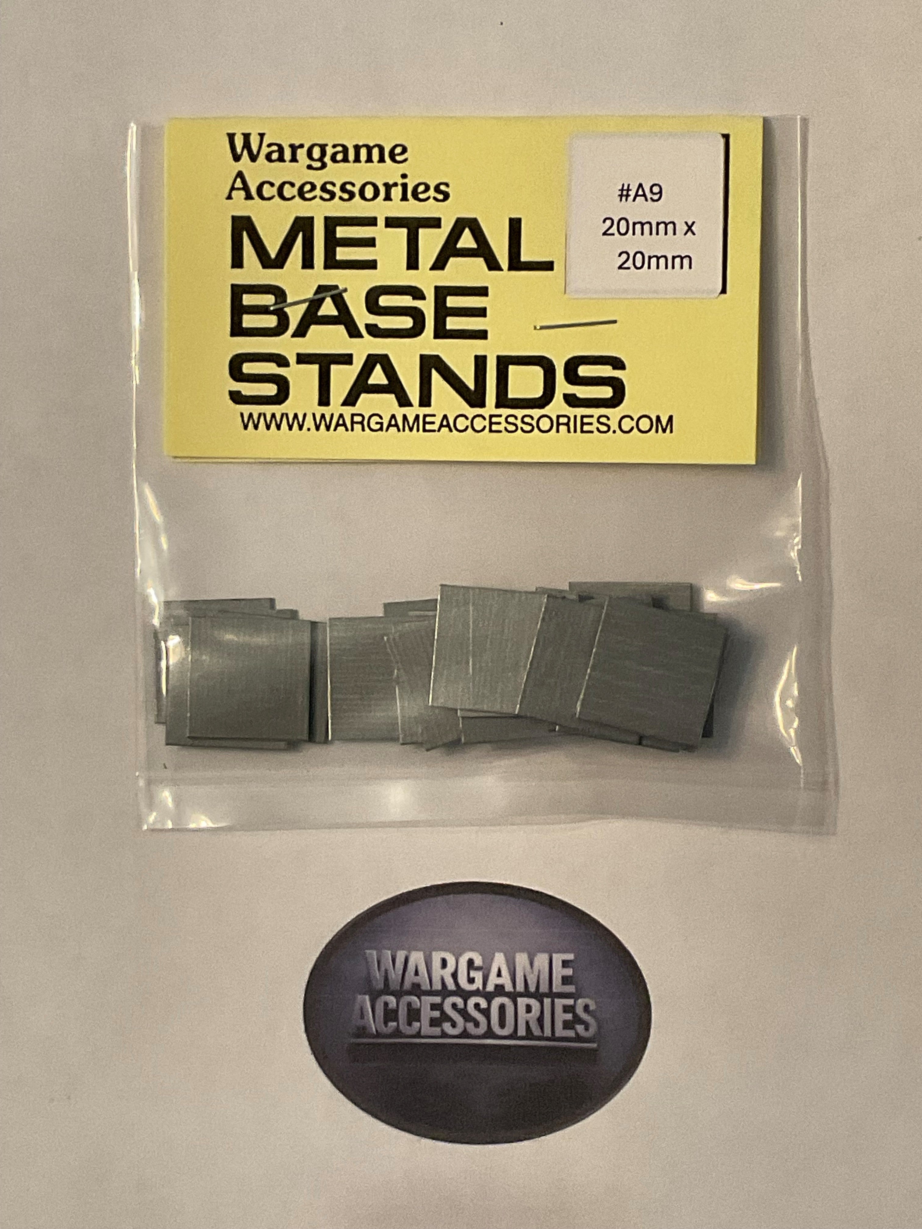 Metal Bases - Metric Sizes (mm)