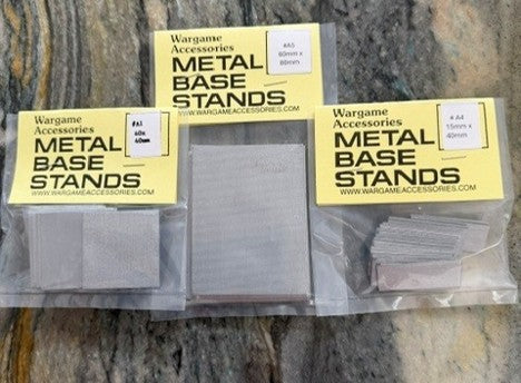 Metal Bases - Metric Sizes
