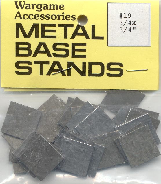 Metal Bases - US Imperial Sizes
